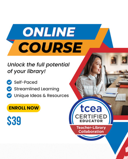 A picture advertising an online course available for $39 via a nonprofit organization TCEA